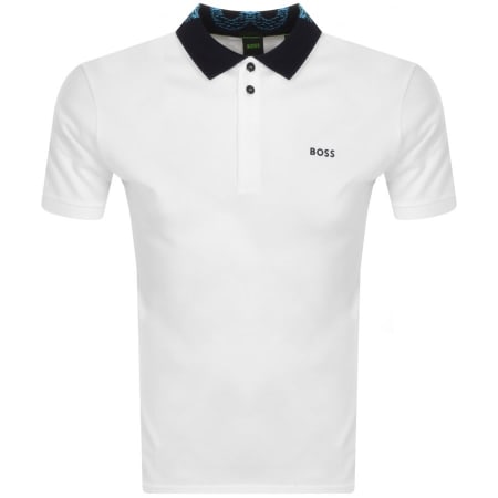 Product Image for BOSS Paule 1 Polo T Shirt White