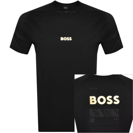 Product Image for BOSS Tee 2 Short Sleeve T Shirt Black