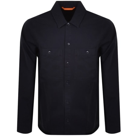 Product Image for BOSS Locky 1 Overshirt Jacket Navy