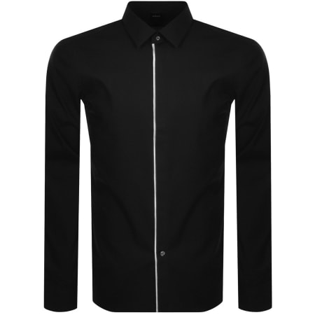 Product Image for BOSS H Hank Party2 Long Sleeve Shirt Black