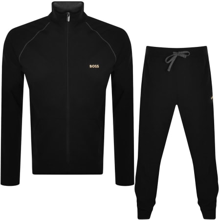 Product Image for BOSS Bodywear Lounge Tracksuit Black