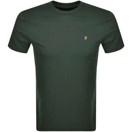 Product Image for Farah Vintage Danny Short Sleeved T Shirt Green