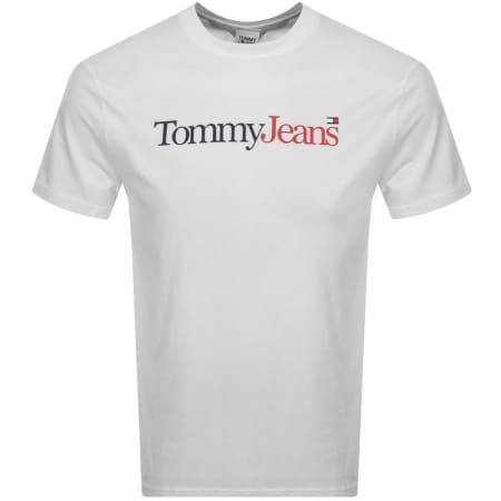 Product Image for Tommy Jeans Classic Logo T Shirt White