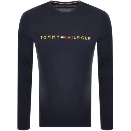 Product Image for Tommy Hilfiger Lounge Long Sleeve T Shirt Navy