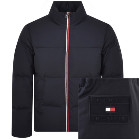 Product Image for Tommy Hilfiger Down Stand Collar Jacket Navy