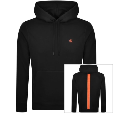 Product Image for Calvin Klein Jeans Logo Tape Hoodie Black