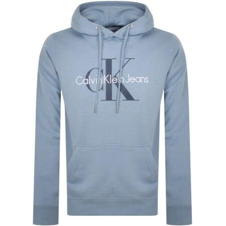 Product Image for Calvin Klein Jeans Monologo Hoodie Blue