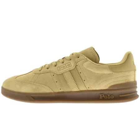 Product Image for Ralph Lauren Polo Low Suede Trainers Brown