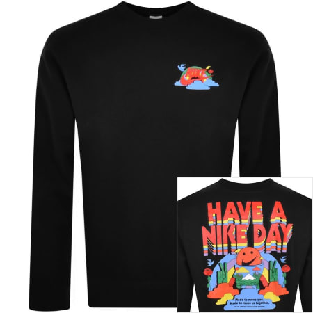 Product Image for Nike Spirit Crew Neck Sweatshirt Black