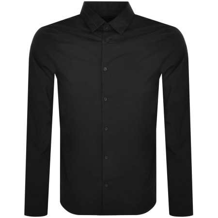 Product Image for Armani Exchange Long Sleeve Shirt Black
