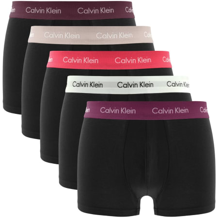 Product Image for Calvin Klein Underwear 5 Pack Trunks Black
