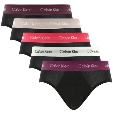 Product Image for Calvin Klein Underwear 5 Pack Brief Black