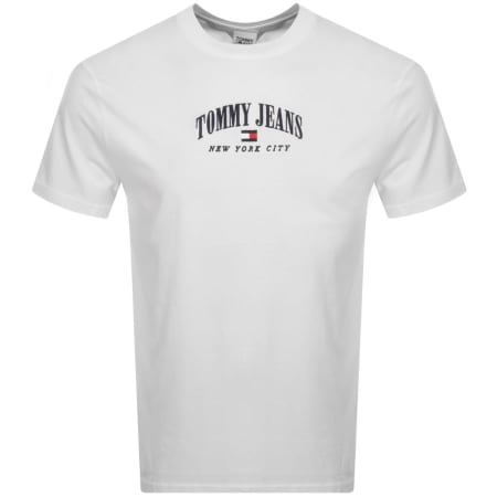 Product Image for Tommy Jeans Logo T Shirt Off White