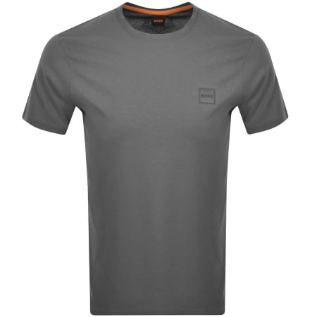 Product Image for BOSS Tales Logo T Shirt Grey