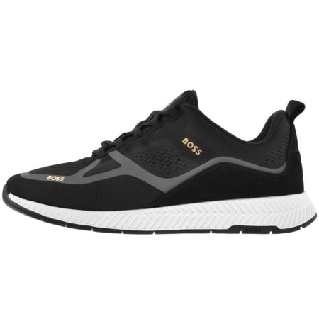Product Image for BOSS Titanium Runn Trainers Black