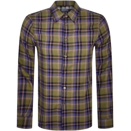 Product Image for PS By Paul Smith Check Long Sleeve Shirt Green