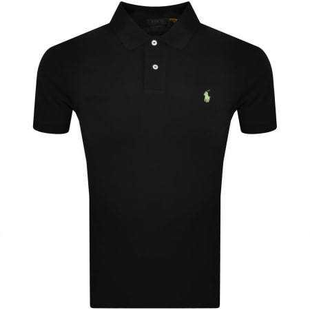 Product Image for Ralph Lauren Slim Fit Polo T Shirt Black