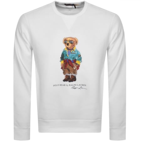 Product Image for Ralph Lauren Crew Neck Sweatshirt White