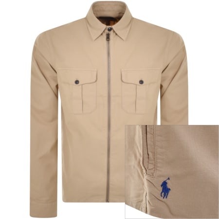 Product Image for Ralph Lauren Long Sleeve Sport Shirt Brown