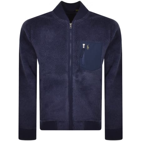 Product Image for Ralph Lauren Sherpa Fleece Jacket Navy
