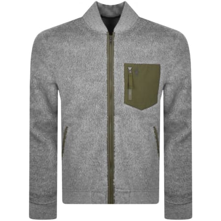Product Image for Ralph Lauren Sherpa Fleece Jacket Grey
