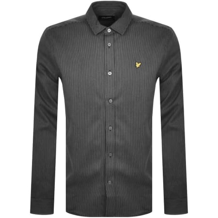 Product Image for Lyle And Scott Long Sleeve Shirt Black