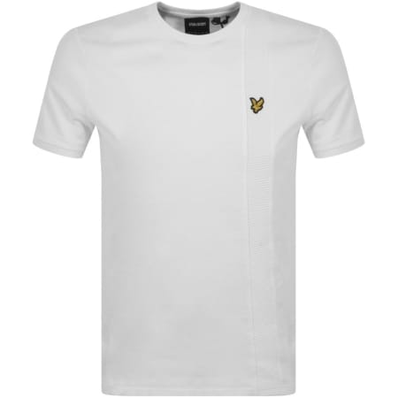 Product Image for Lyle And Scott Panelled T Shirt White