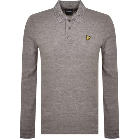 Product Image for Lyle And Scott Long Sleeved Polo T Shirt Khaki