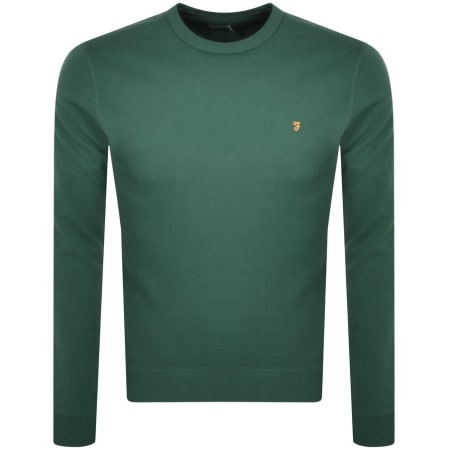 Product Image for Farah Vintage Tim Sweatshirt Green