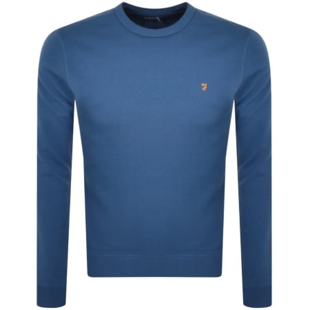 Product Image for Farah Vintage Tim Sweatshirt Blue