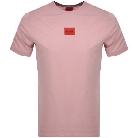 Product Image for HUGO Diragolino T Shirt Pink