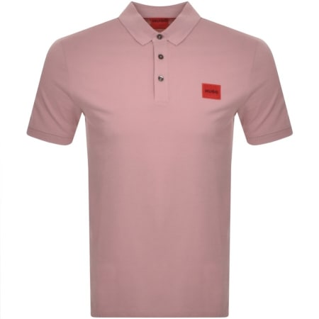 Product Image for HUGO Dereso 222 Polo T Shirt Pink