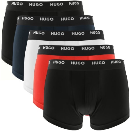 Product Image for HUGO Five Pack Trunks Black