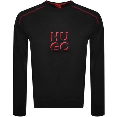 Product Image for HUGO Monologo Sweatshirt Black