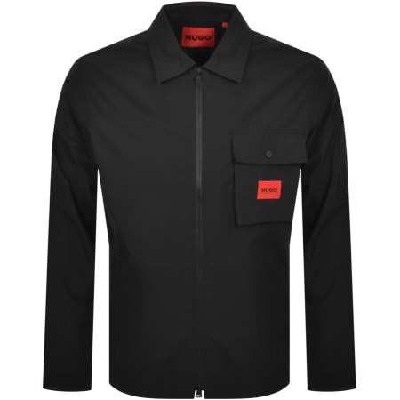 Product Image for HUGO Emmond Overshirt Jacket Black