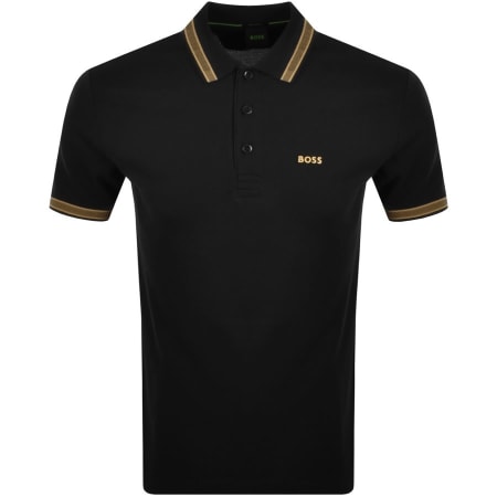 Product Image for BOSS Paddy Polo T Shirt Black