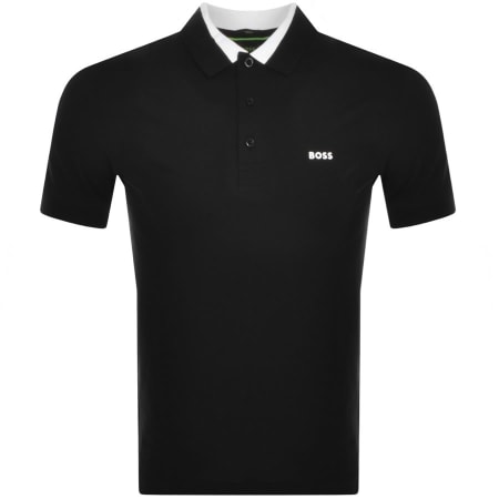 Product Image for BOSS Paule Polo Slim Fit T Shirt Black