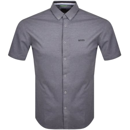 Product Image for BOSS Biadia R Short Sleeved Shirt Navy