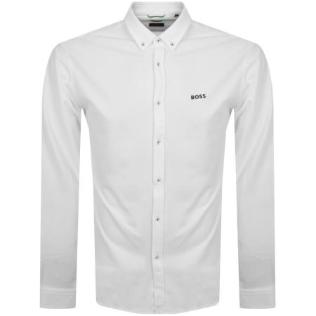 Product Image for BOSS Biado R Long Sleeved Shirt White