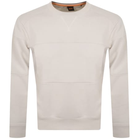 Product Image for BOSS Westart 1 Sweatshirt Beige
