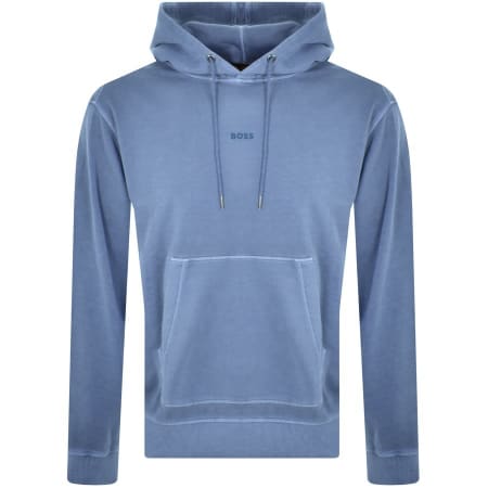 Product Image for BOSS Wefade Hoodie Blue