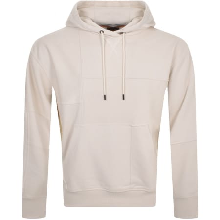 Product Image for BOSS W Patch Pullover Hoodie Beige