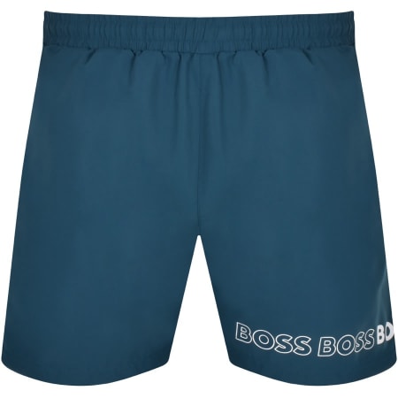 Product Image for BOSS Dolphin Swim Shorts Blue