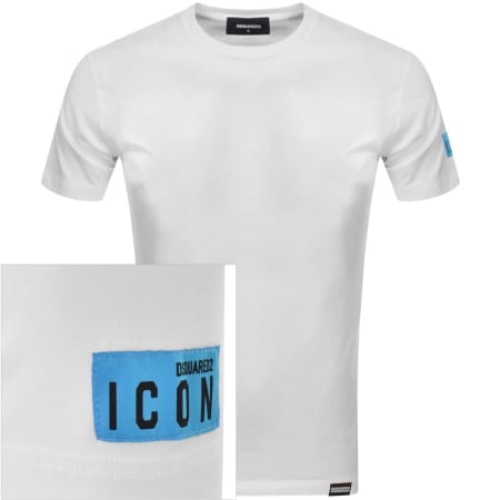 Product Image for DSQUARED2 Short Sleeved T Shirt White