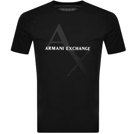 Recommended Product Image for Armani Exchange Crew Neck Logo T Shirt Black