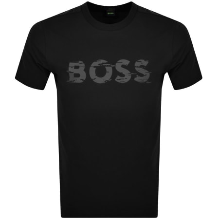 Product Image for BOSS Tee 3 Short Sleeve T Shirt Black