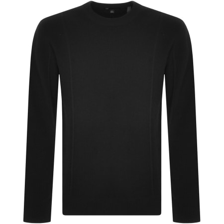 Product Image for G Star Raw Logo Knit Jumper Black