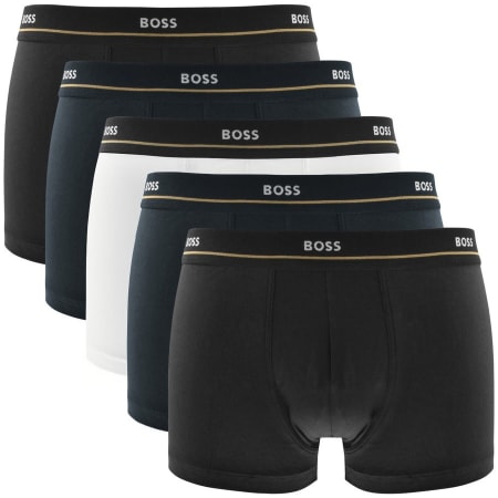 Recommended Product Image for BOSS Underwear Five Pack Trunks Navy