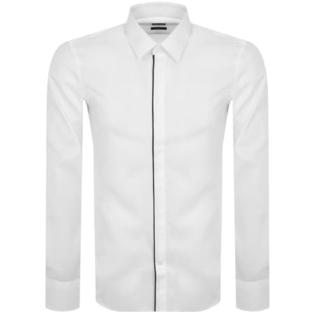 Product Image for BOSS H Hank Party2 Long Sleeve Shirt White