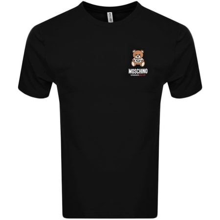Product Image for Moschino Lounge Bear Logo T Shirt Black